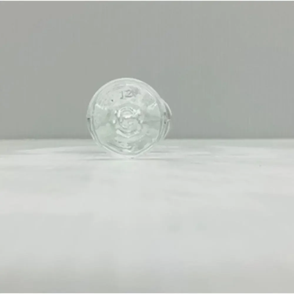 Vintage Antique Clear Glass Eye Wash Cup Pedestal Optical Medical Apothecary
